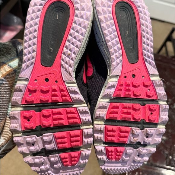 Nike Juniper Trail Black Hyper Pink Power Walking Shoes Size 7.5 - Picture 9 of 9